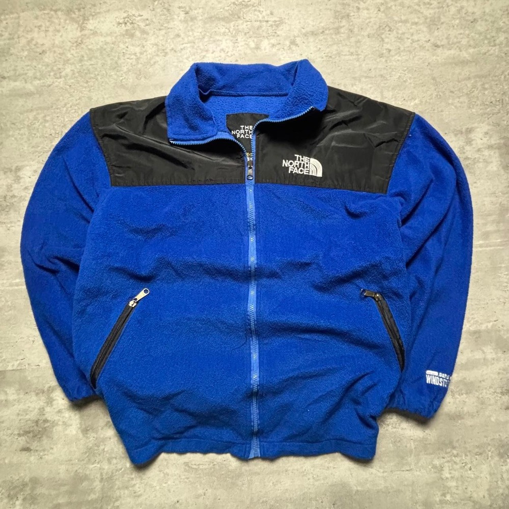 The North Face Fleece Jacket Mens Large Blue Gore-Tex 90s Vintage Zip Up